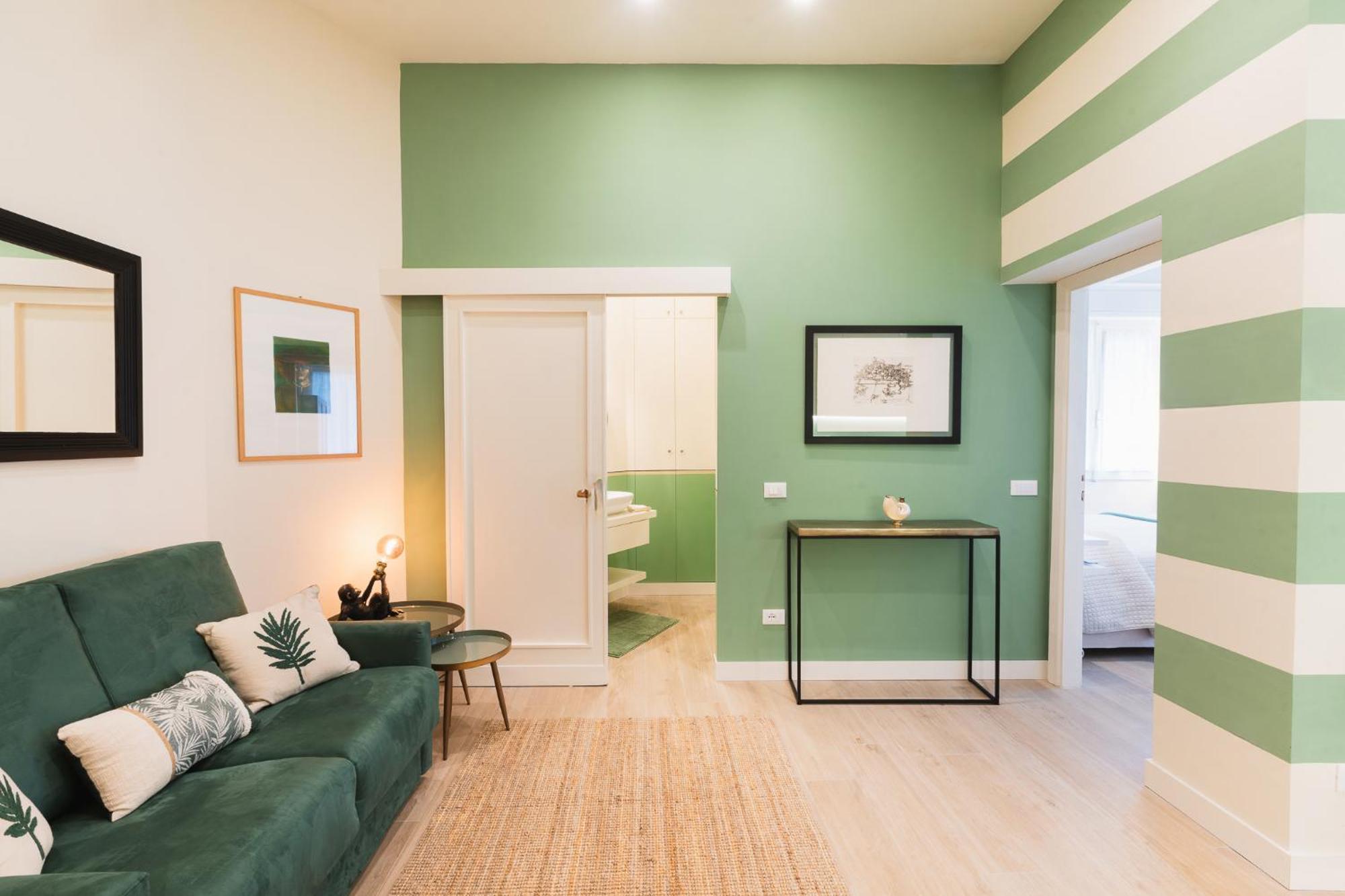 Cozy Olive Green Flat Florence Ngoại thất bức ảnh